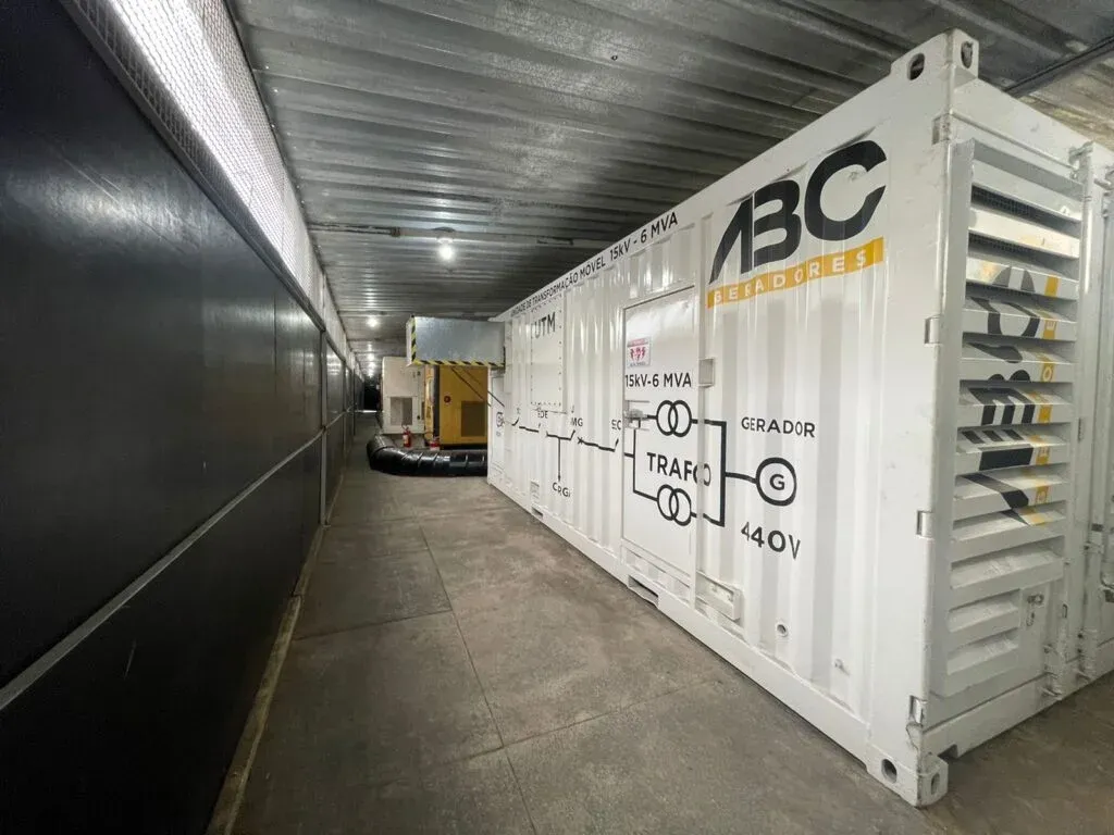 Projeto complexo de 6 MVA e rigorosa conformidade técnica para usina geradora de energia.